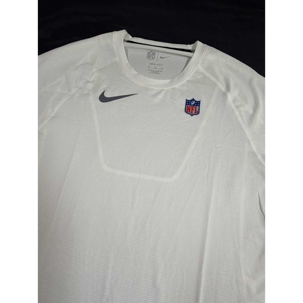 Nike Dri-Fit NFL Team Issued Shirt Men's Size Medium White CW6317-100 New Player